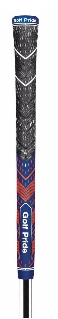 Golf Pride New Decade Multi Compound MCC Teams grip, STANDARD, marine/orange