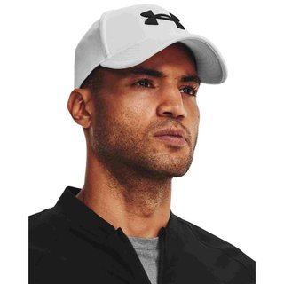 Under Armour Blitzing casquette homme, blanche