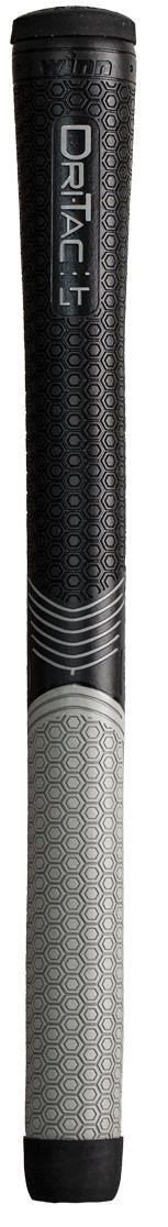 Winn DriTac LT (Less Taper) +1/16" grip, MIDSIZE, noir/gris
