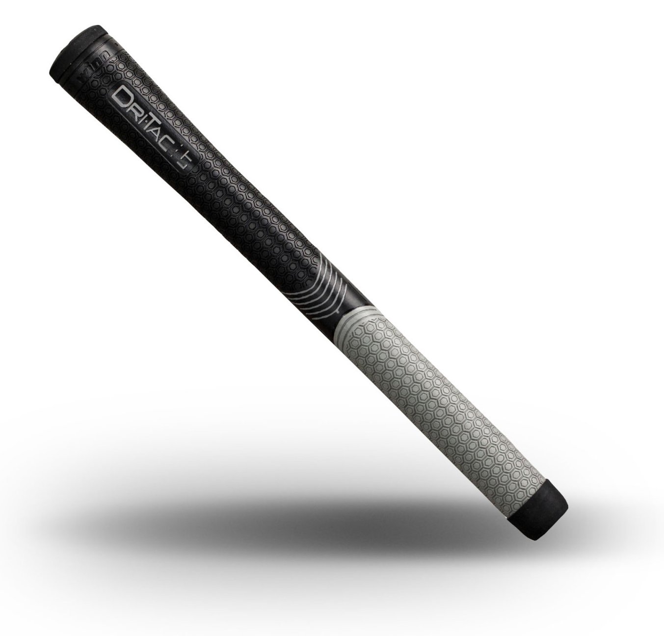 Winn DriTac LT (Less Taper) +1/16" grip, MIDSIZE, noir/gris