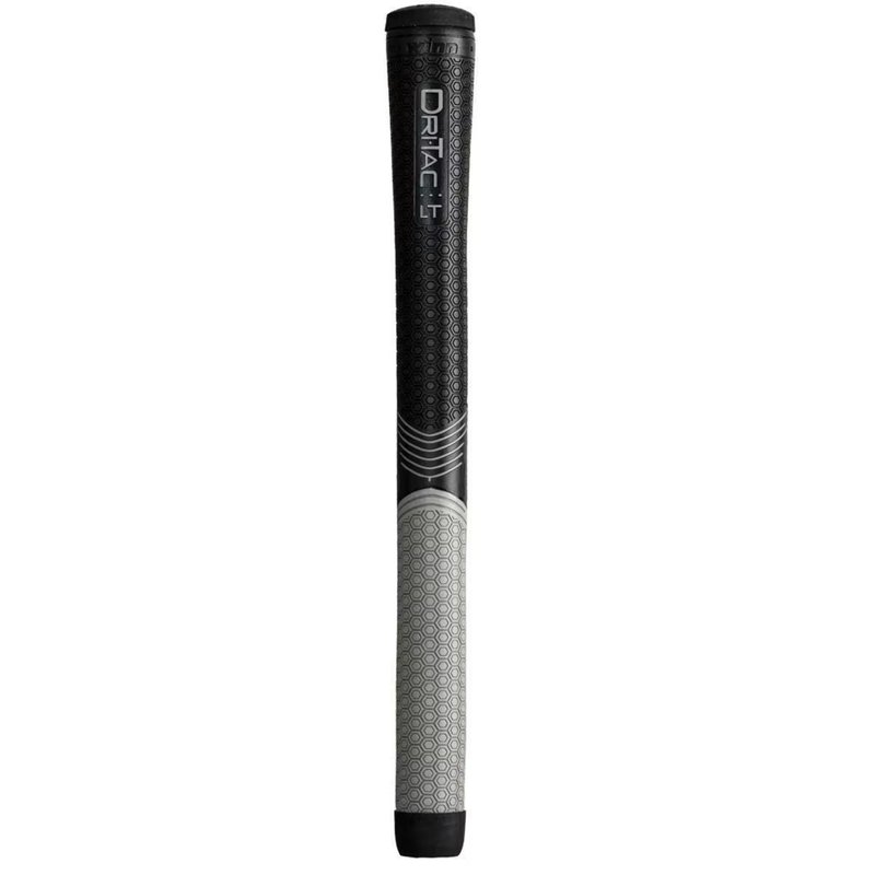 Winn DriTac LT (Less Taper) +1/16" grip, MIDSIZE, noir/gris