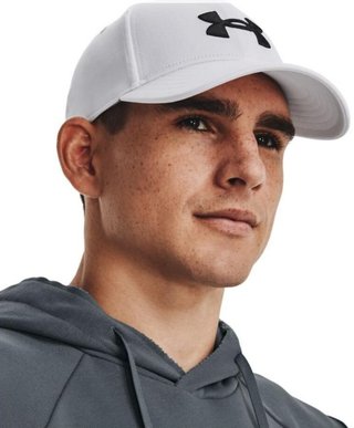 Under Armour Blitzing casquette homme, blanche, OSFM