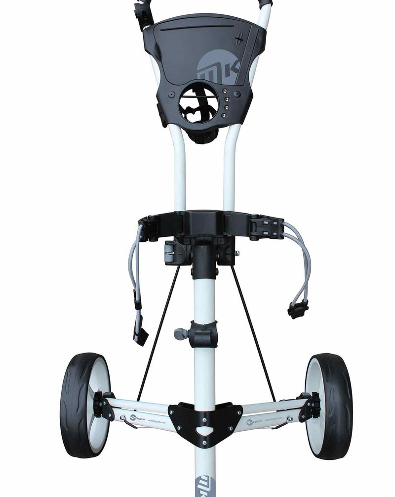 MKids 3 Wheel junior chariot de golf à pousser, blanc