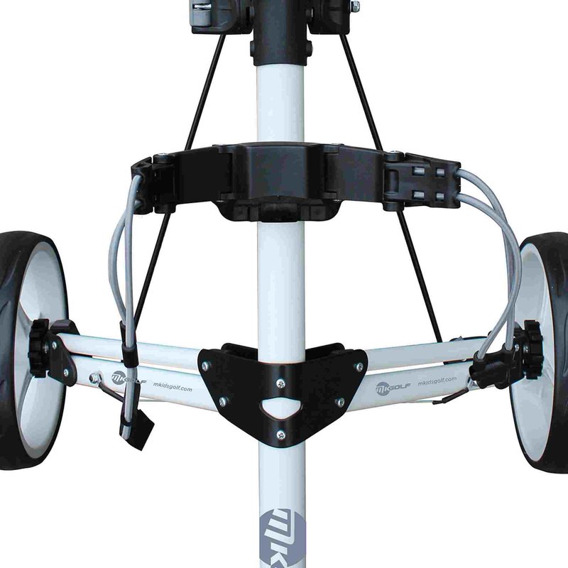 MKids 3 Wheel junior chariot de golf à pousser, blanc