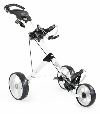 MKids 3 Wheel junior chariot de golf à pousser, blanc