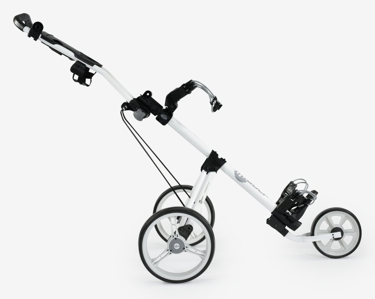 MKids 3 Wheel junior chariot de golf à pousser, blanc