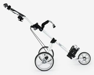 MKids 3 Wheel junior chariot de golf à pousser, blanc