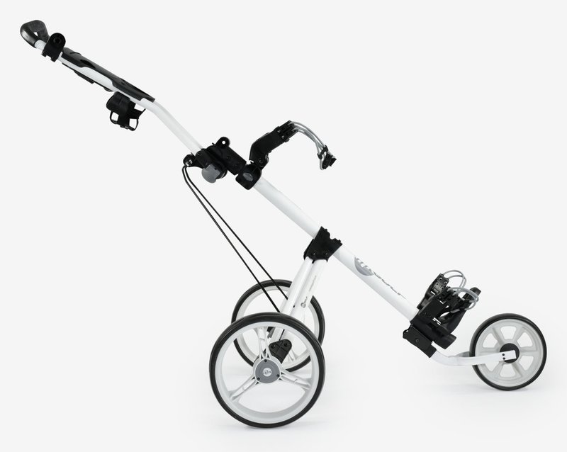 MKids 3 Wheel junior chariot de golf à pousser, blanc
