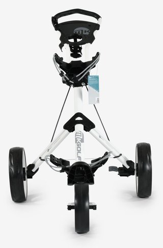 MKids 3 Wheel junior chariot de golf à pousser, blanc