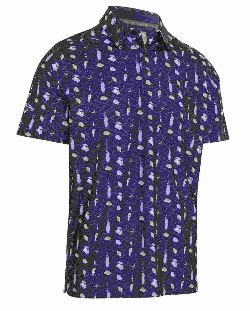 Callaway All Over Go polo homme, peacoat