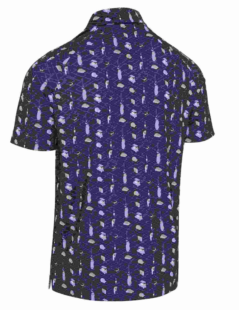 Callaway All Over Go polo homme, peacoat