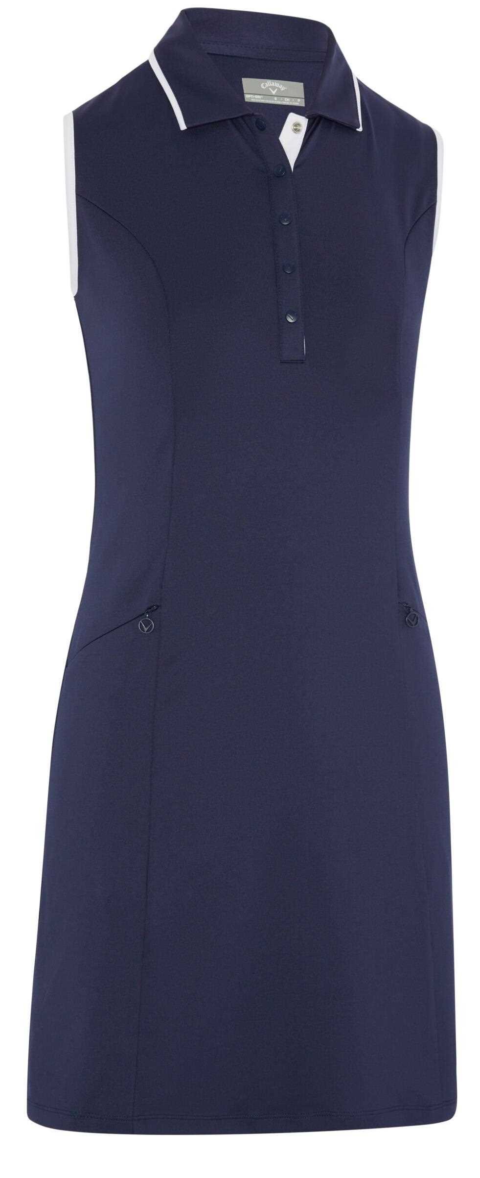 Callaway Sleeveless robe de golf femme, peacoat