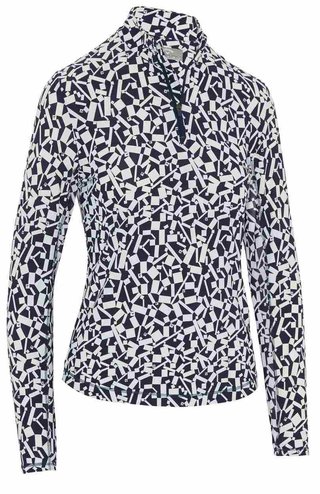 Callaway Two Tone Geo sweatshirt femme, peacoat