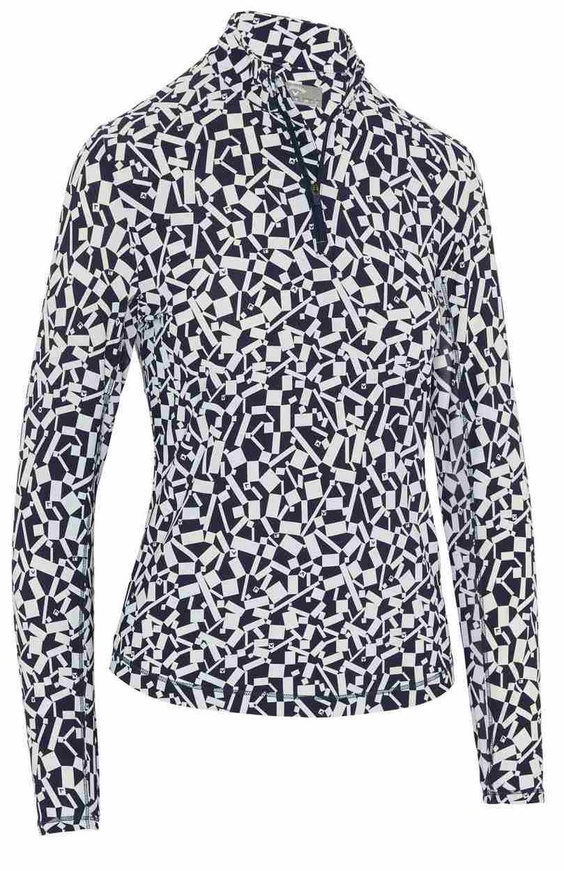 Callaway Two Tone Geo sweatshirt femme, peacoat