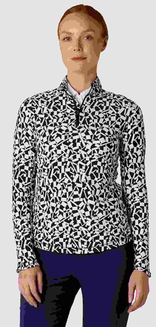Callaway Two Tone Geo sweatshirt femme, peacoat