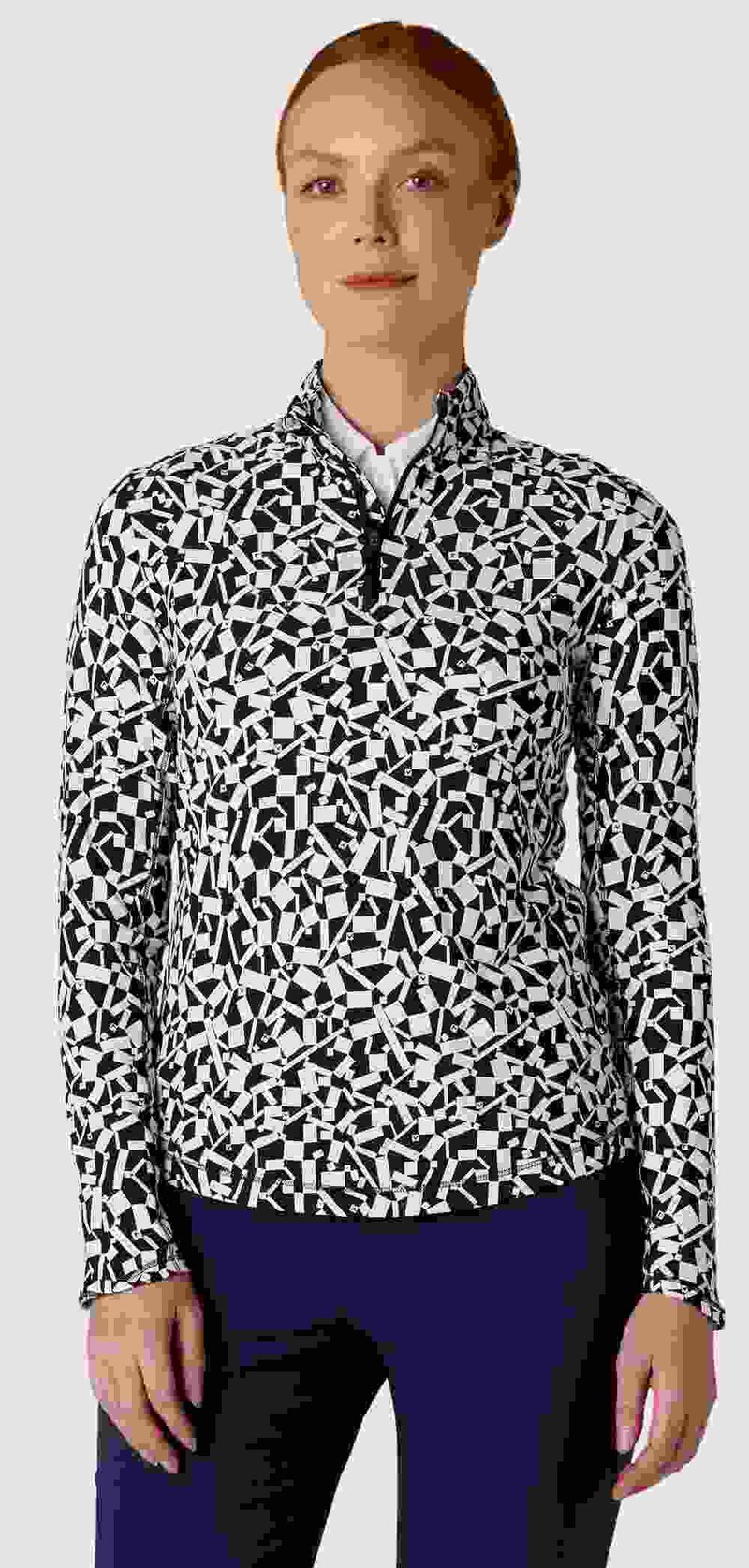 Callaway Two Tone Geo sweatshirt femme, peacoat