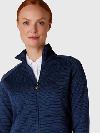 Callaway Full Zip Hexagon veste femme, peacoat