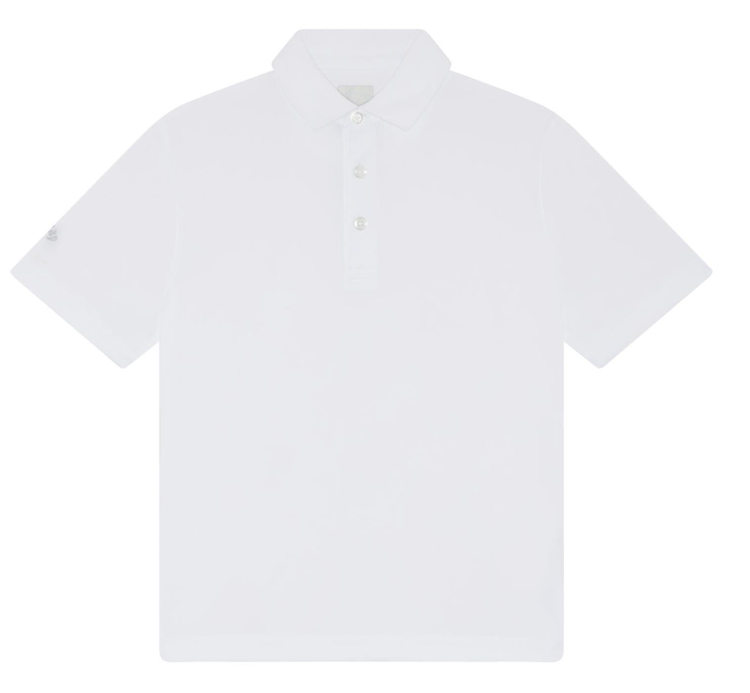 Callaway Solid junior polo, blanc