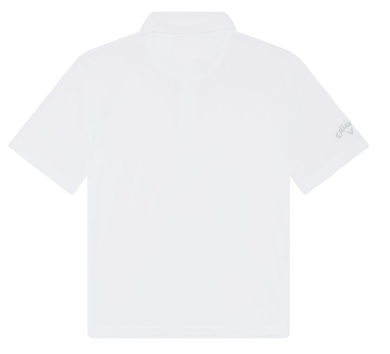 Callaway Solid junior polo, blanc