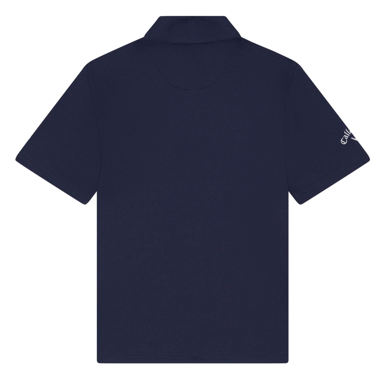 Callaway Unisex Solid junior polo, peacoat