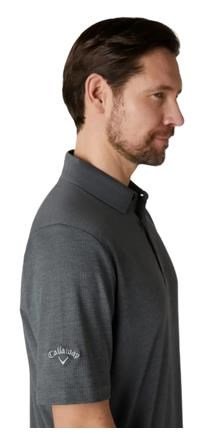 Callaway Premium Jacquard polo homme, caviar