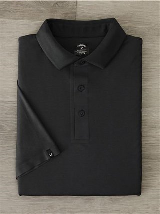 Callaway Premium Jacquard polo homme, caviar