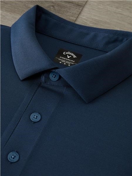 Callaway Premium Jacquard polo homme, peacoat