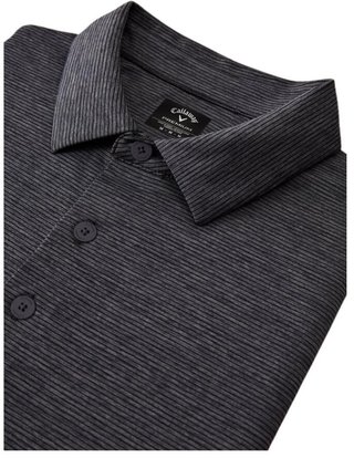 Callaway Premium Fine Line polo homme, ebony heather