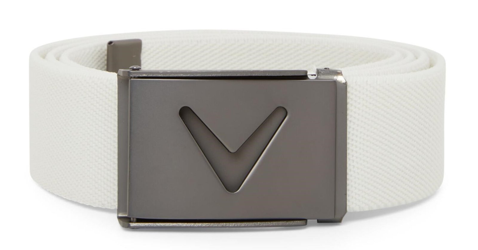 Callaway V-Logo Web ceinture homme, blanc