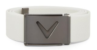 Callaway V-Logo Web ceinture homme, blanc