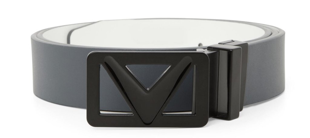 Callaway Reversible ceinture réversible homme, gris/blanc