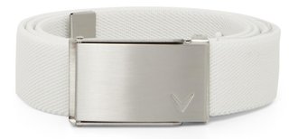 Callaway Cut To Fit Solid Webbed ceinture, blanc