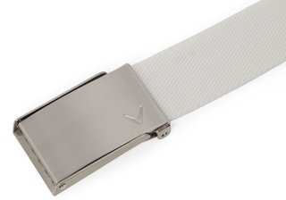 Callaway Cut To Fit Solid Webbed ceinture, blanc
