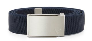 Callaway Cut To Fit Solid Webbed ceinture femme, peacoat, OS