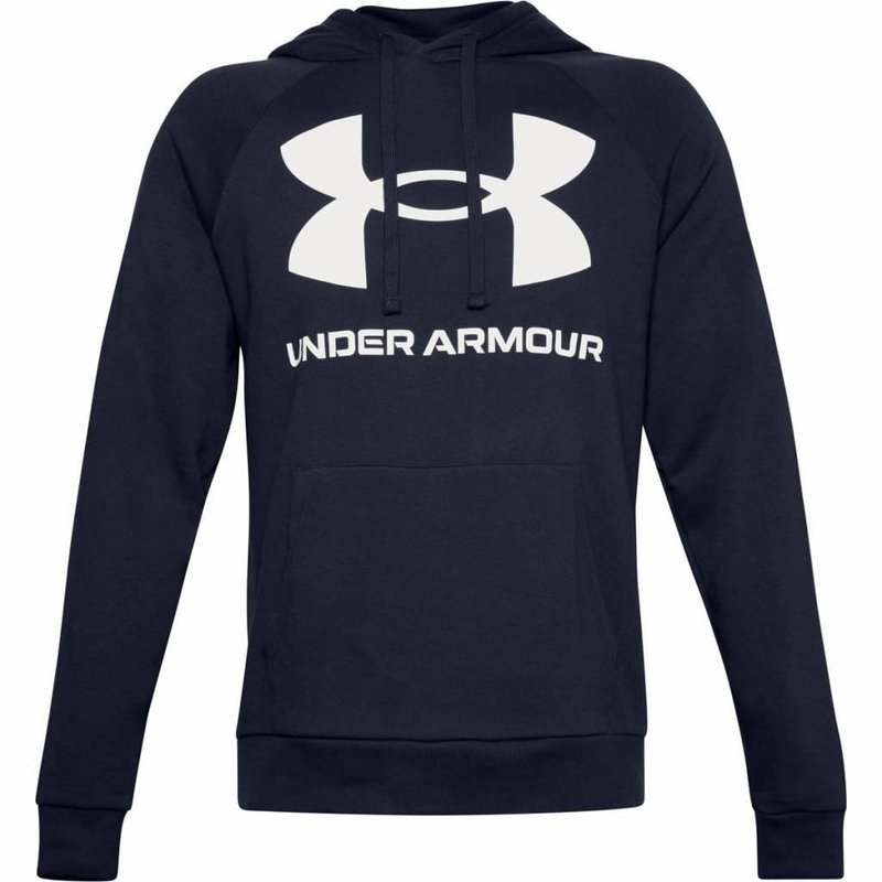 Under Armour Rival Fleece Big Logo sweat-shirt homme, midnight navy