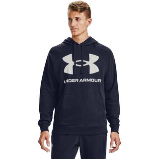 Under Armour Rival Fleece Big Logo sweat-shirt homme, midnight navy