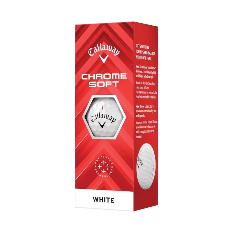 Callaway Chrome Soft balles de golf 2024