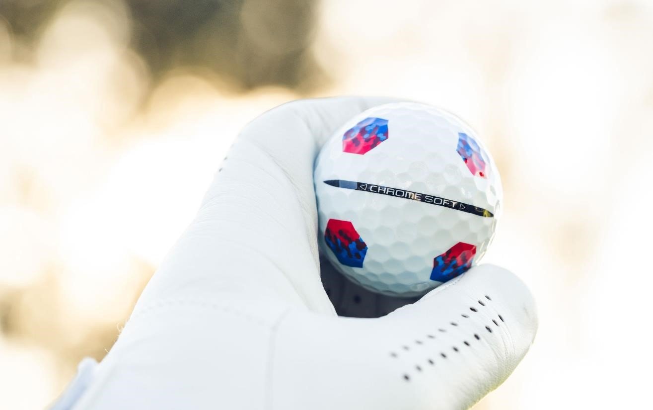 Callaway Chrome Soft TruTrack balles de golf, bleu/rouge