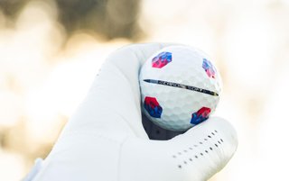Callaway Chrome Soft TruTrack balles de golf, bleu/rouge
