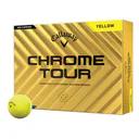 Callaway Chrome Tour 24 balles de golf, jaunes
