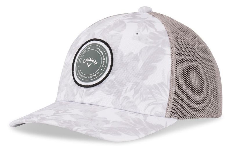 Callaway Playing Through Trucker casquette homme, white tropical