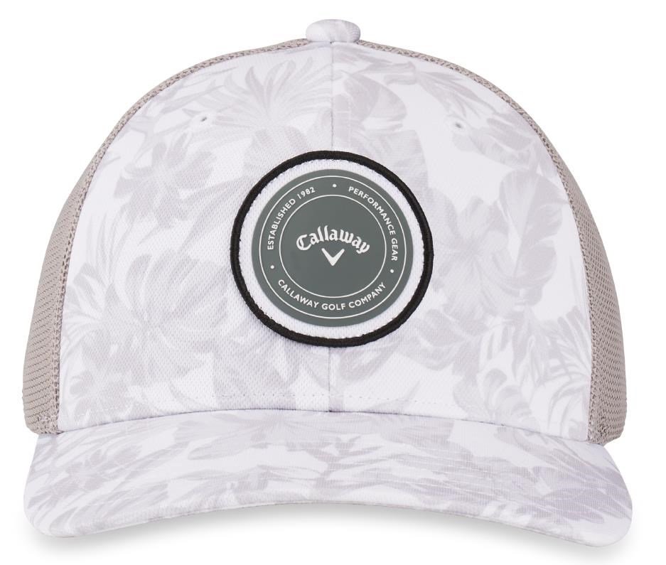 Callaway Playing Through Trucker casquette homme, white tropical