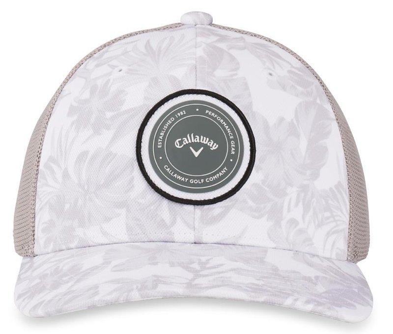 Callaway Playing Through Trucker casquette homme, white tropical