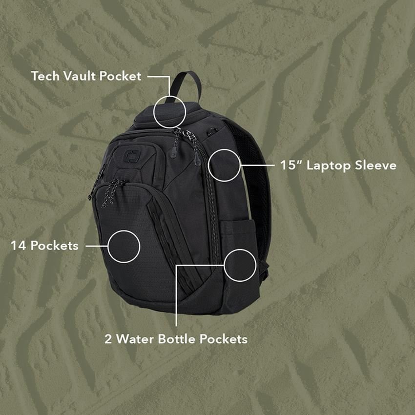 Ogio Renegade Rustler sac à dos 15L, noir