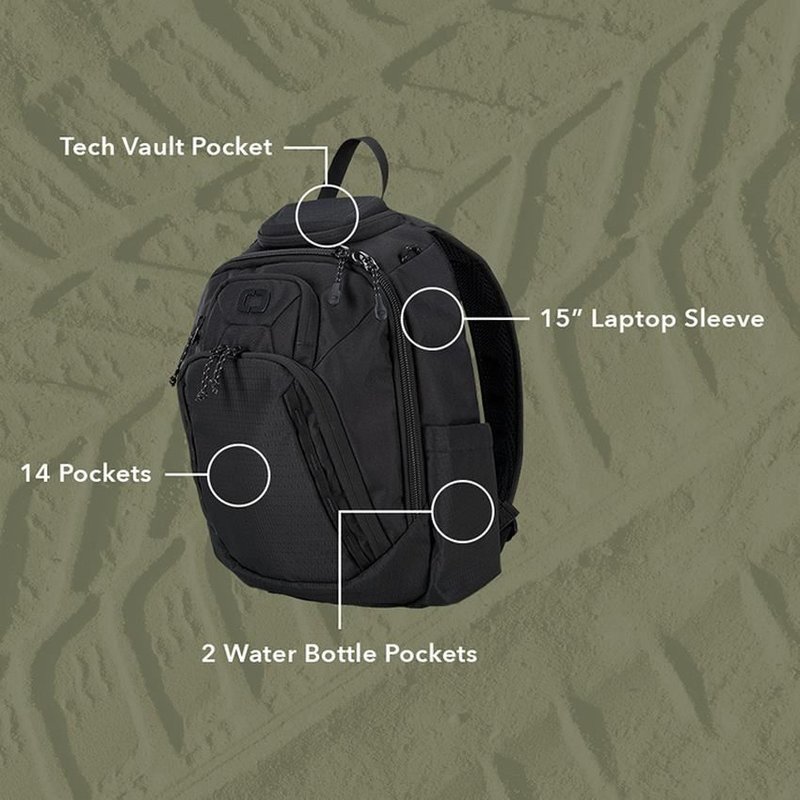 Ogio Renegade Rustler sac à dos 15L, noir