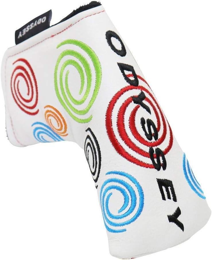 Odyssey Tour Swirl Putter Headcover, blanc, BLADE