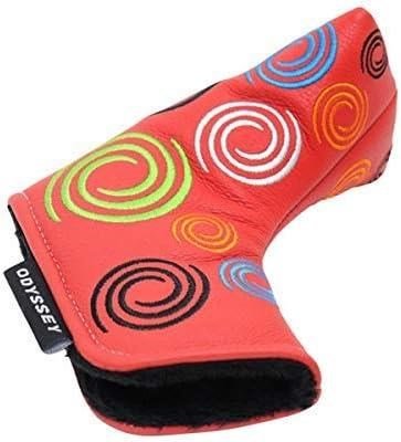 Odyssey Tour Swirl Putter Headcover, rouge, BLADE