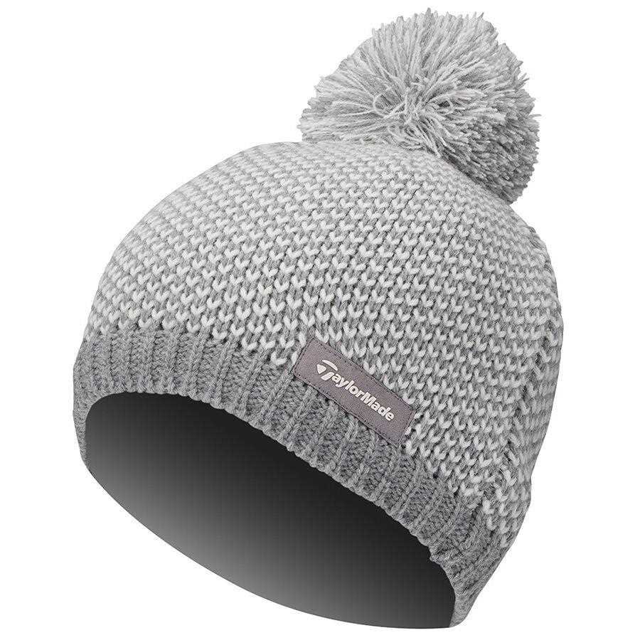 TaylorMade Beanie bonnet d'hiver femme, silver/ivory