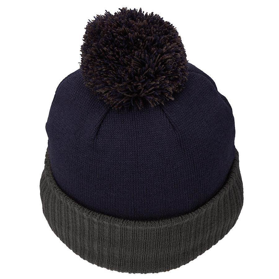 TaylorMade Bobble Beanie bonnet d'hiver homme, marine