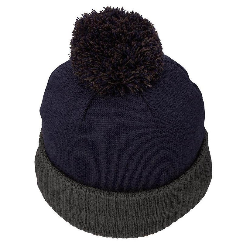 TaylorMade Bobble Beanie bonnet d'hiver homme, marine